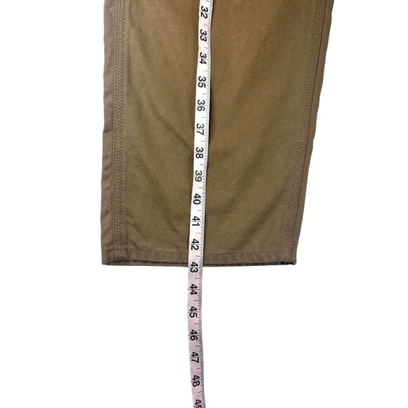 Gap Baggy Carpenter Pants Men's 30x32 Khaki Brown Relaxed Fit Workwear NWT - Picture 4 of 14